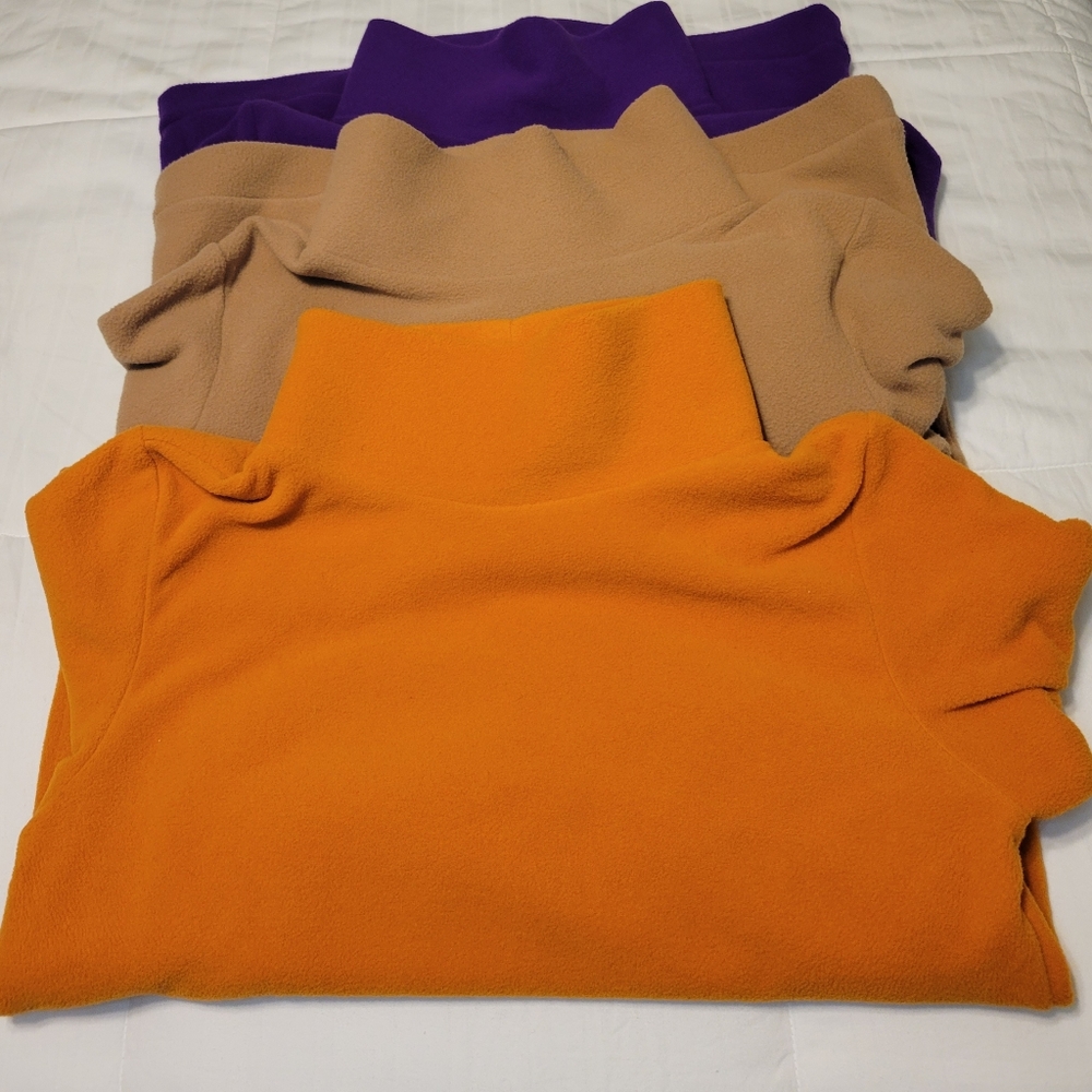 Dudley Stephens Velo Fleece Greenpoint High Turtleneck/Boatneck M LOT
